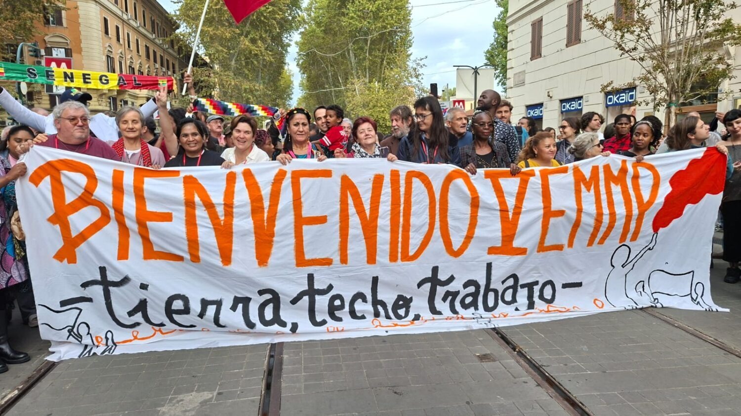 Dal 21 al 24 ottobre a Spin Time Roma il quinto Incontro mondiale dei Movimenti popolari