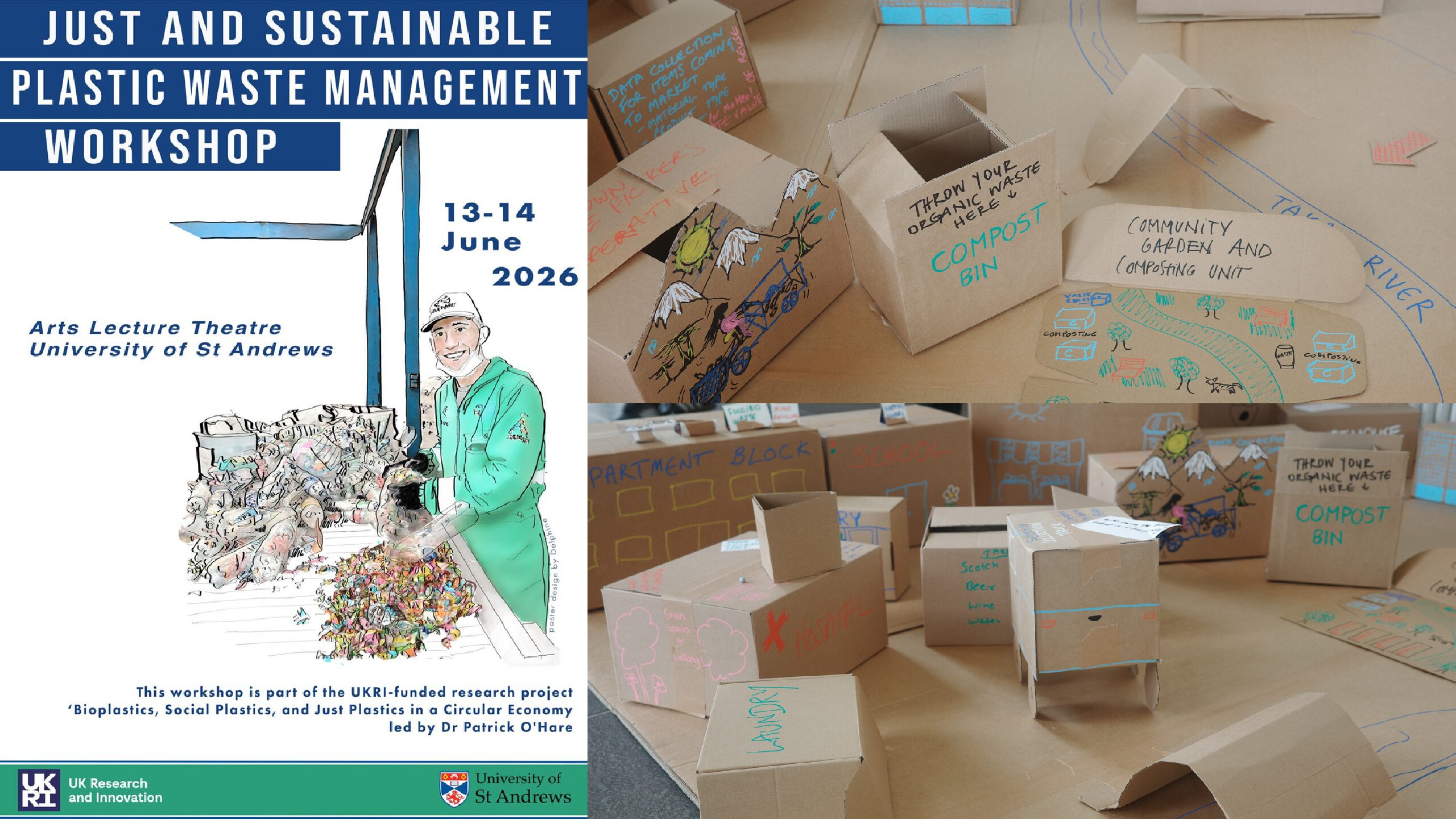 Waste pickers e Just Transition: il workshop di St Andrews